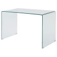 Ripley Clear Writing Desk Online Sale