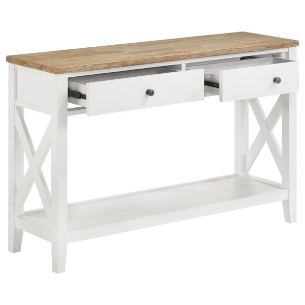 Maisy Brown Sofa Table Online Sale