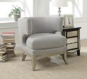 Jordan Grey Accent Chair Supply