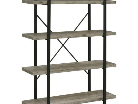 Cole Grey Bookcase Cheap