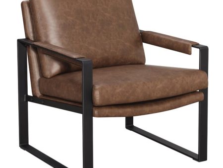 Rosalind Brown Accent Chair Discount