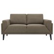 Rilynn Brown Loveseat Supply