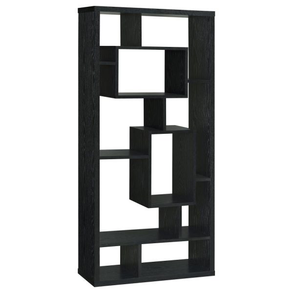 Linbrook Black Bookcase Supply