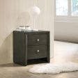 Serenity Grey Nightstand For Sale