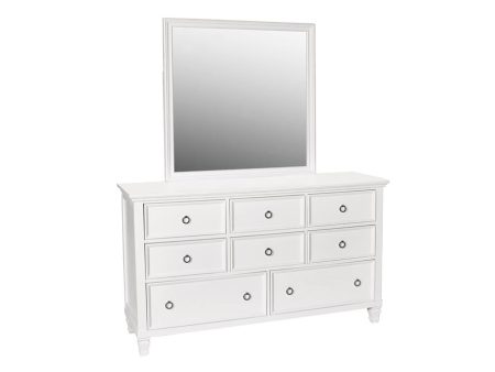 TAMARACK DRESSER- WHITE Discount