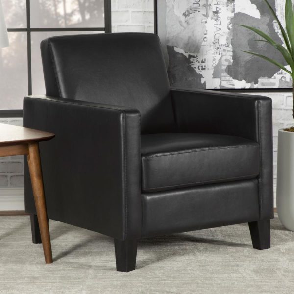 Julio Black Accent Chair Cheap