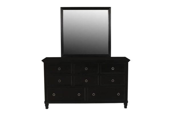 TAMARACK DRESSER- BLACK Fashion