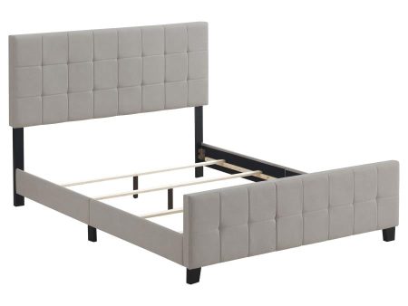 Fairfield Beige Eastern King Bed For Cheap