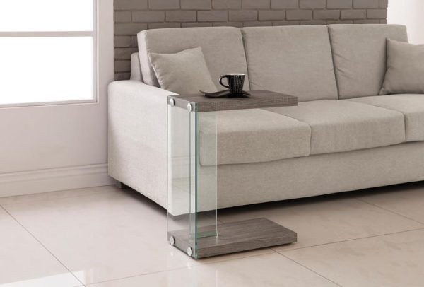 Colby Grey Side Table Hot on Sale