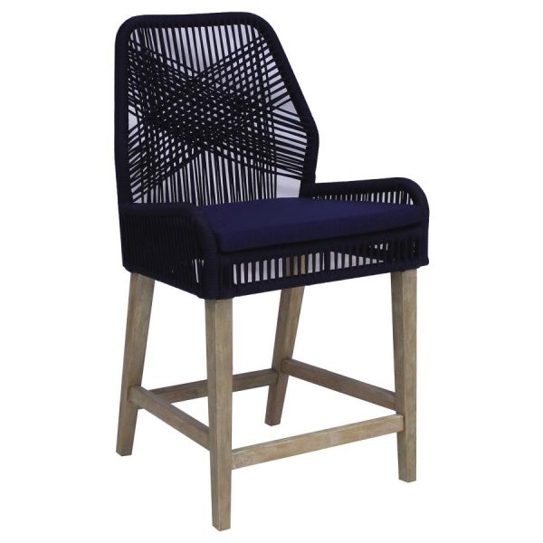 Nakia Blue Counter Stool Discount