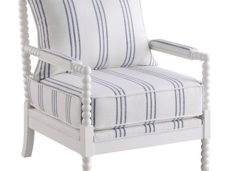 Blanchett White Accent Chair Online