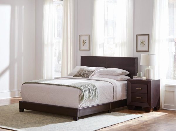 Dorian Brown Full Bed 4 Pc Set on Sale