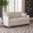 Corliss Beige Loveseat For Sale