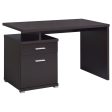 Irving Brown Computer Desk Discount