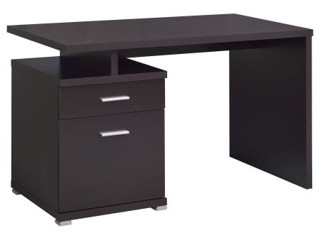 Irving Brown Computer Desk Discount