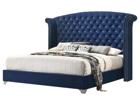 Melody Blue Eastern King Bed Fashion