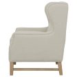 Fleur Beige Accent Chair For Discount