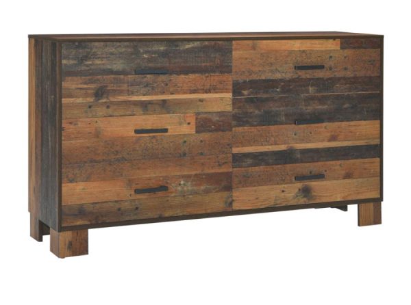 Sidney Brown Dresser For Discount