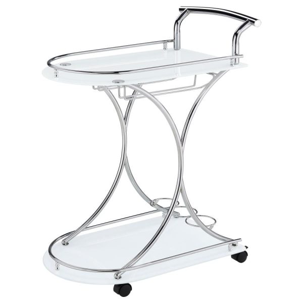 Elfman Silver Bar Cart Online