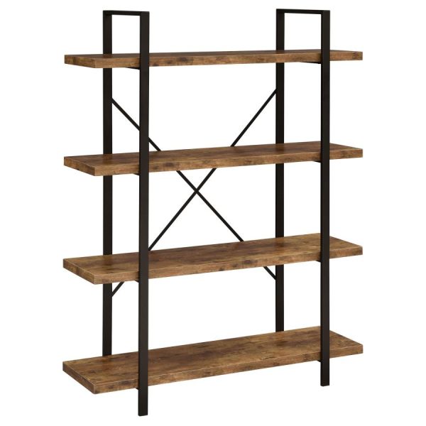 Cole Brown Bookcase For Cheap