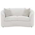 Rainn White Loveseat Online Sale