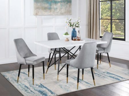 Gabrielle Grey 5 Pc Dining Set Cheap