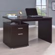 Irving Brown Computer Desk Discount