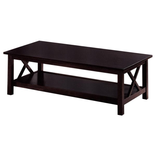 Rachelle Brown 3 Pc Coffee Table Set For Discount