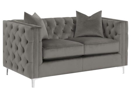 Phoebe Grey Loveseat Sale