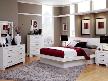 Jessica White Queen Bed 6 Pc Set Online Hot Sale