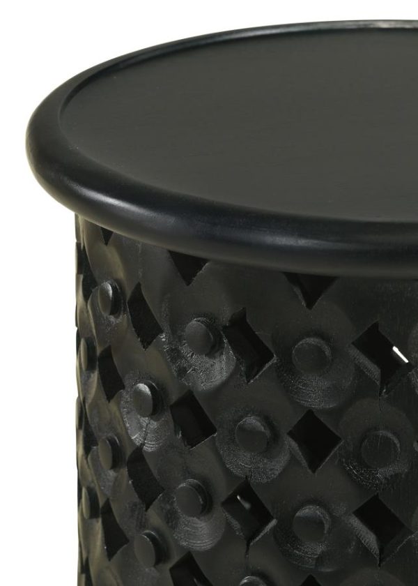 Krish Black Side Table Online