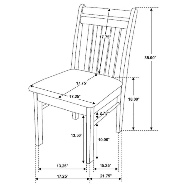 Phoenix Brown Side Chair Supply