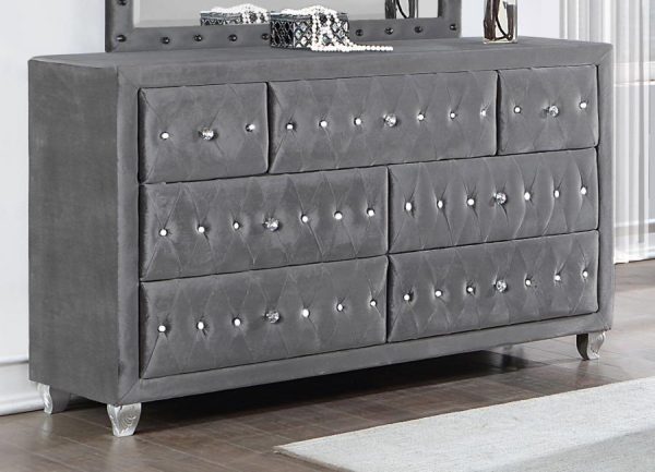 Deanna Grey Dresser on Sale