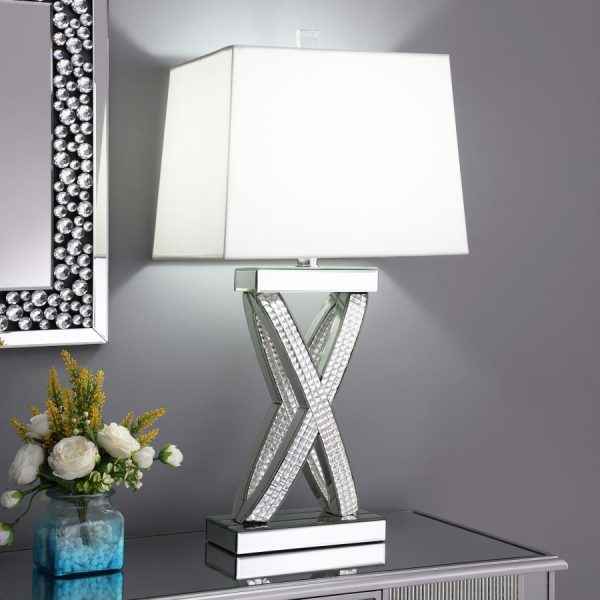 Dominick Silver Table Lamp For Cheap