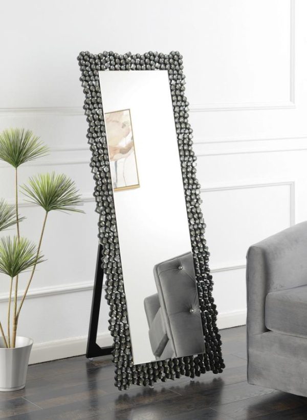 Mckay Grey Standing Mirror Fashion