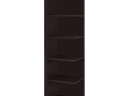 Pinckard Brown Corner Bookcase Discount