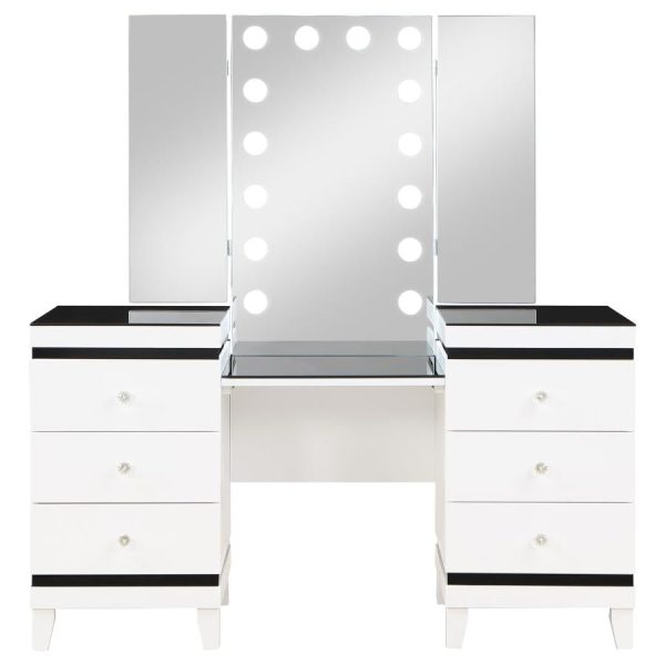 Talei Black Vanity Set For Sale