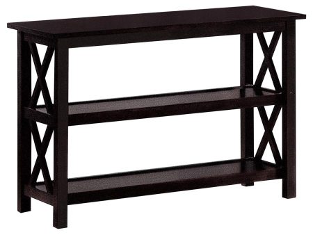 Rachelle Brown Sofa Table Online Hot Sale