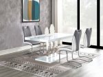 Brooklyn White 5 Pc Dining Set For Cheap