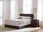 Dorian Brown Eastern King Bed 4 Pc Set Online Hot Sale