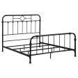 Packlan Black Eastern King Bed Fashion