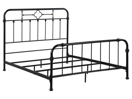 Packlan Black Eastern King Bed Fashion