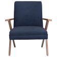 Cheryl Blue Accent Chair For Cheap