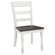 Madelyn White Side Chair Fashion