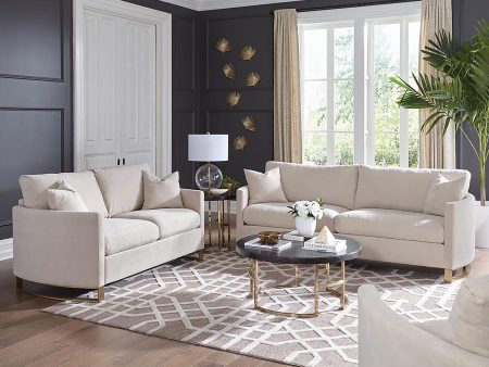 Corliss Beige 3 Pc Sofa Set Cheap