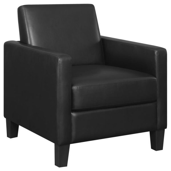 Julio Black Accent Chair Cheap