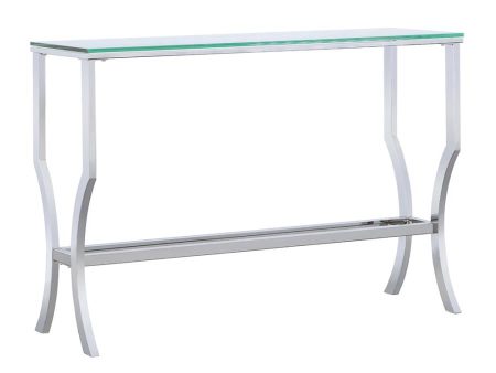 Saide Silver Sofa Table Discount