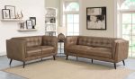 Thatcher Brown 2 Pc Sofa Set Cheap