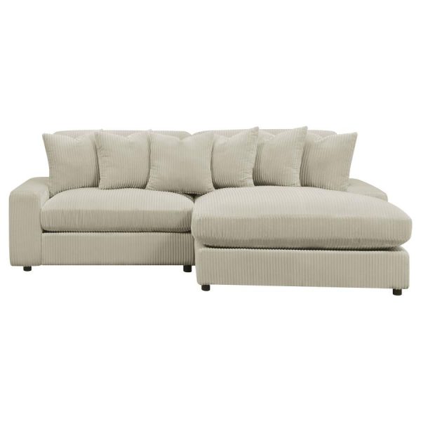 Blaine Beige Sectional Discount