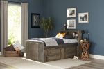 Wrangle Hill Grey Twin Storage Bed Online Sale